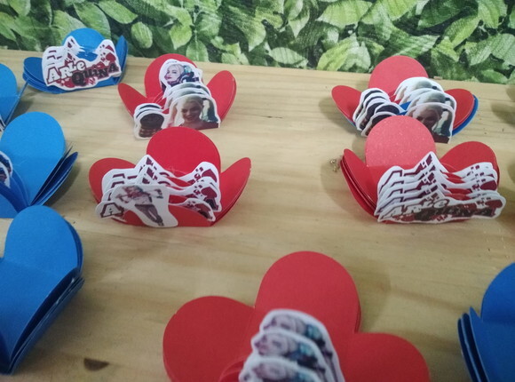 Arlequina Forminhas Decoradas Pronta Entrega