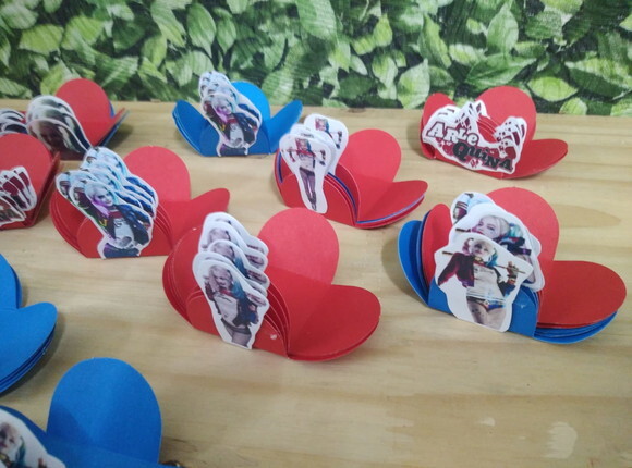 Arlequina Forminhas Decoradas Pronta Entrega