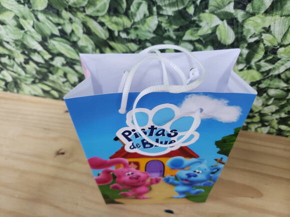 as Pistas da Blue Sacola Personalizada Pronta Entrega