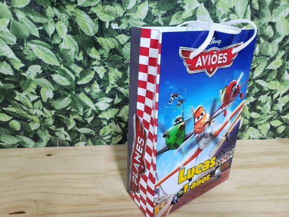 Aviões Disney Sacola Personalizada Pronta Entrega