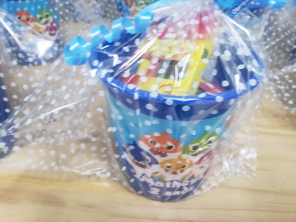 Baby Shark Lembrancinha Personalizada Pronta Entrega