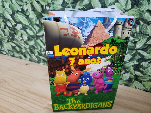Backyardigans Sacola Personalizada Pronta Entrega