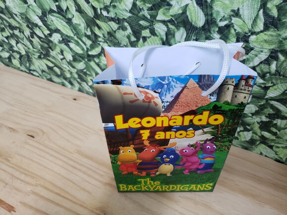 Backyardigans Sacola Personalizada Pronta Entrega
