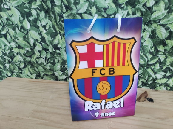 Barcelona Futebol Femininosacola Personalizada Pronta