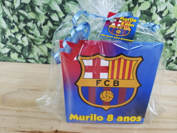 Barcelona Lembrancinha Jogo de Botão Personalizado