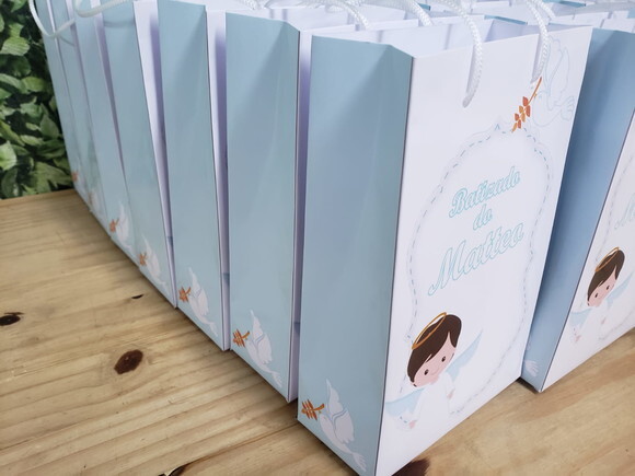 Batizado Sacola Personalizada Pronta Entrega