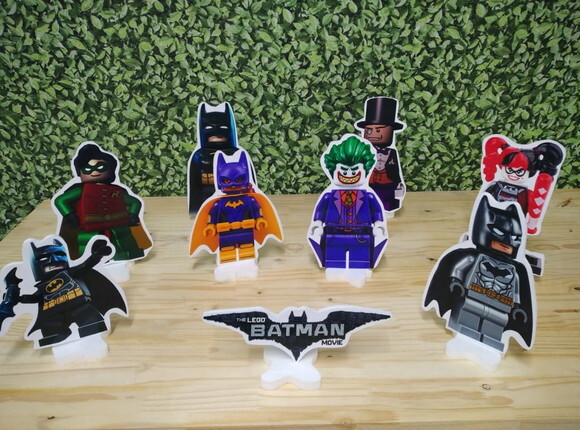 Batman Lego Kit de Mesa Displays 9 Peças Pronta Entrega