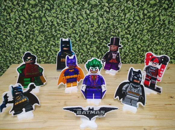 Batman Lego Kit de Mesa Displays 9 Peças Pronta Entrega
