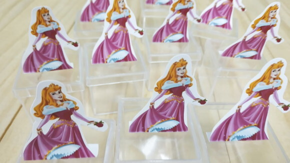 Bela Adormecida Caixa Acrílica com Displays Personalizada