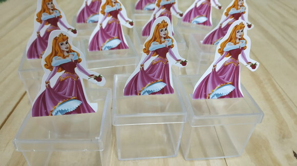 Bela Adormecida Caixa Acrílica com Displays Personalizada