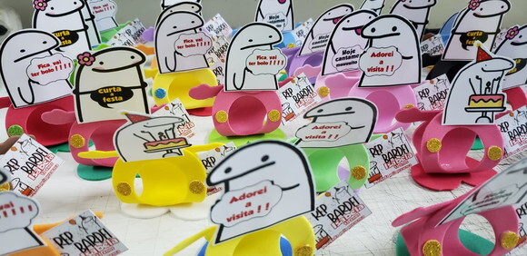 Bento Flork Lembrancinha Porta Bombom Personalizada