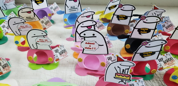 Bento Flork Lembrancinha Porta Bombom Personalizada