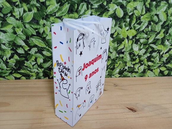 Bento Flork Mod 1 Sacola Personalizada Pronta Entrega
