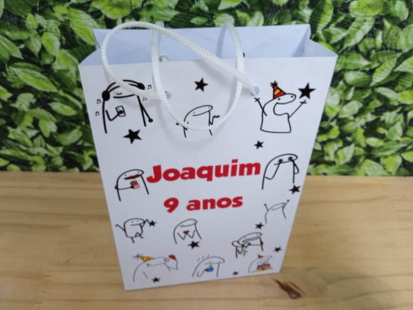 Bento Flork Mod 1 Sacola Personalizada Pronta Entrega