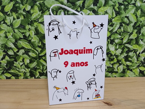 Bento Flork Mod 1 Sacola Personalizada Pronta Entrega