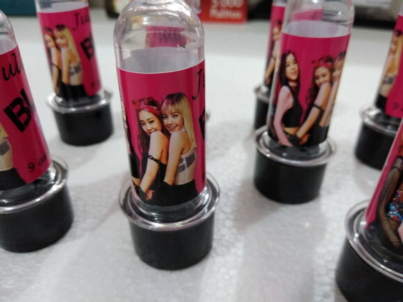 Black e Pink Tubetes Personalizados Pronta Entrega