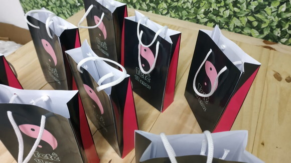 Black Pink Sacola Personalizada Pronta Entrega