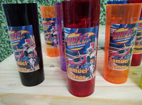 Blaze Copo Long Drink Personalizado Pronta Entrega