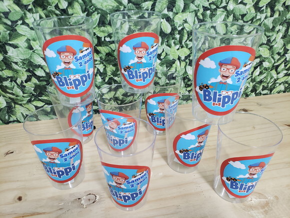 Blippi Copo 300 ml Personalizado Pronta Entrega