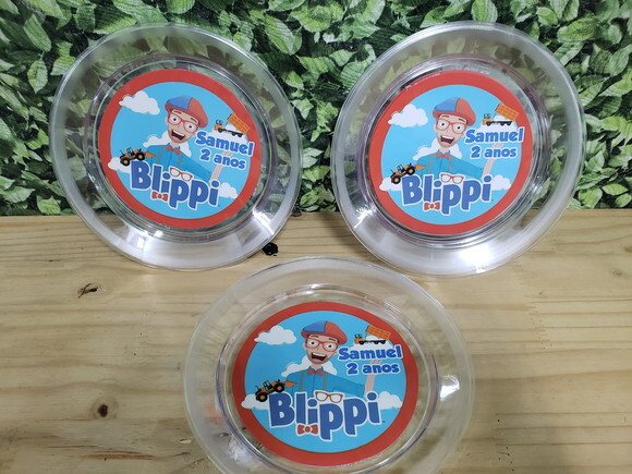 Blippi Prato Sobremesa Personalizado Pronta Entrega