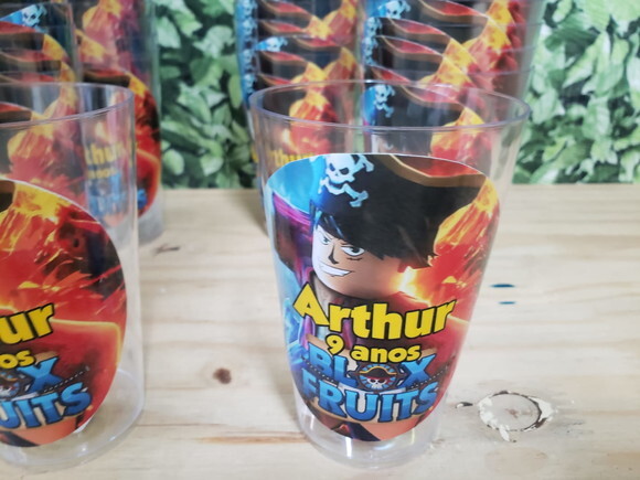 Blox Fruit Copo Personalizado Pronta Entrega
