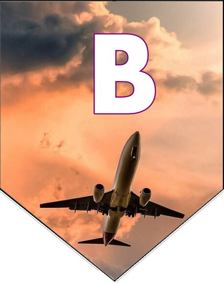 Boa Viagem Varal Personalizado com Nome
