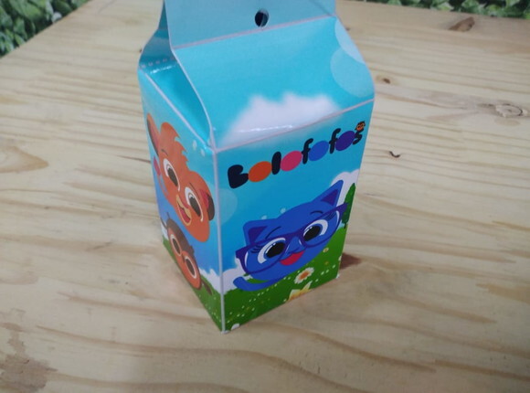 Bolofofos Caixa Milk Personalizada Pronta Entrega