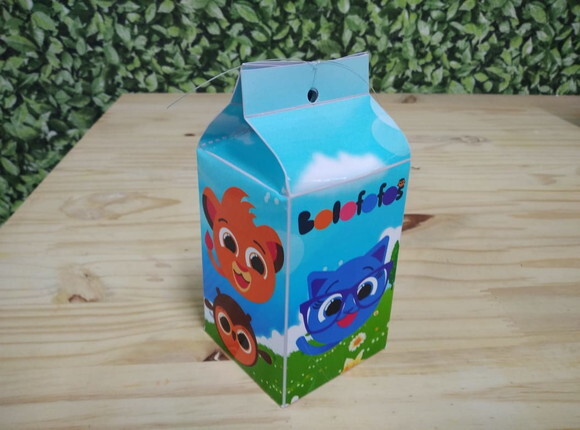 Bolofofos Caixa Milk Personalizada Pronta Entrega