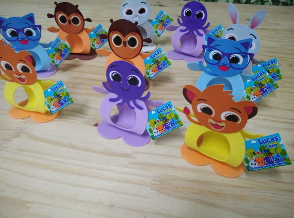 Bolofofos Lembrancinhas Porta Bombom com Tag Personalizada