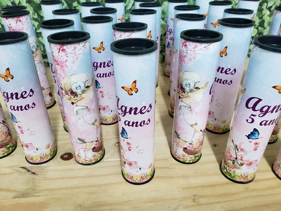 Borboleta Menina Camponesa Lembrancinha Personalizada