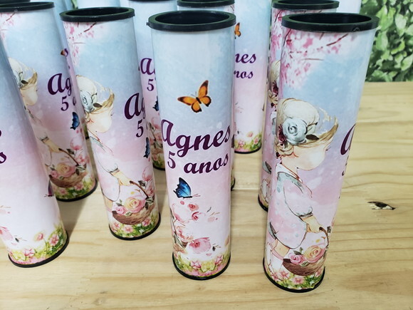 Borboleta Menina Camponesa Lembrancinha Personalizada