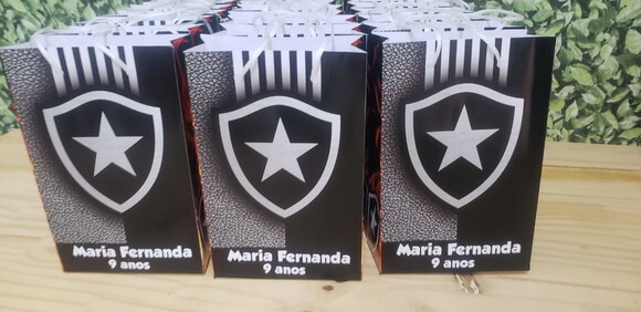 Botafogo Sacola Personalizada Pronta Entrega