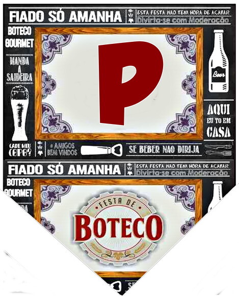 Boteco Varal Parabens Mais Nome Personalizado Pronta Entrega