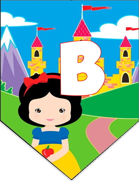 Branca de Neve Baby Varal Parabes Mais Nome P Entrega
