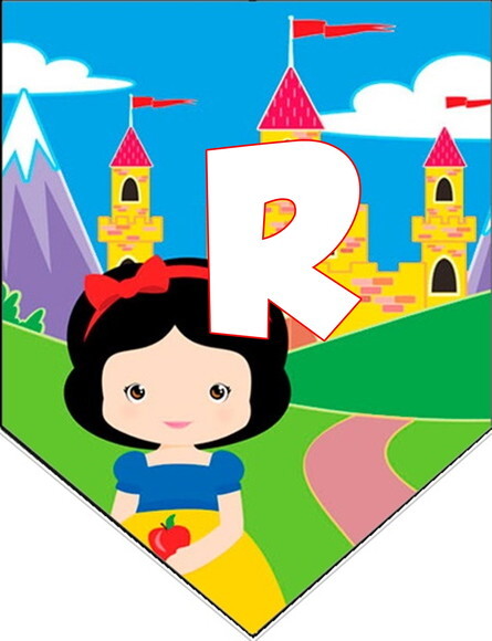 Branca de Neve Baby Varal Parabes Mais Nome P Entrega