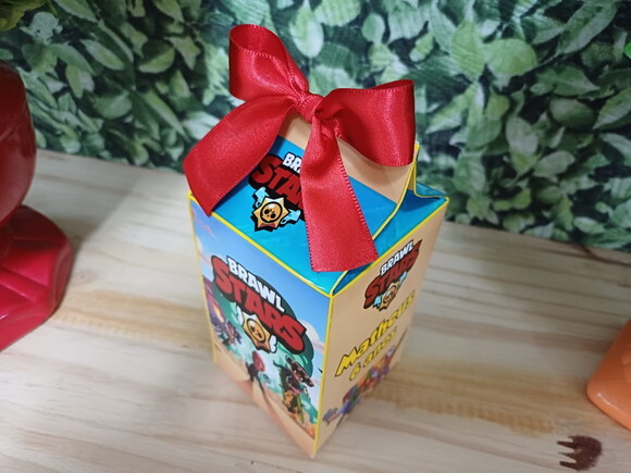 Braw Star Caixa Milk Personalizada Pronta Entrega