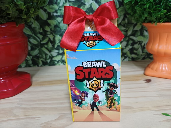 Braw Star Caixa Milk Personalizada Pronta Entrega
