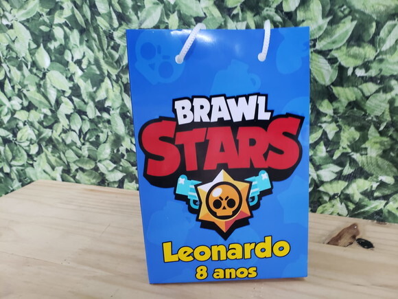 Braw Star Sacola Personalizada Pronta Entrega