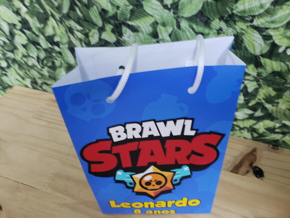 Braw Star Sacola Personalizada Pronta Entrega