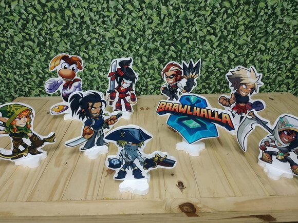 Brawlhalla Kit de Mesa 9 Peças Pronta Entrega