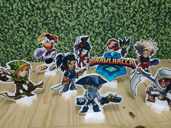 Brawlhalla Kit de Mesa 9 Peças Pronta Entrega