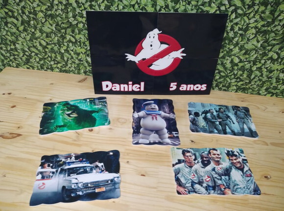 Caça Fantasmas Kit de Parede Peças Pronta Entrega
