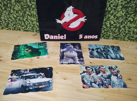 Caça Fantasmas Kit de Parede Peças Pronta Entrega