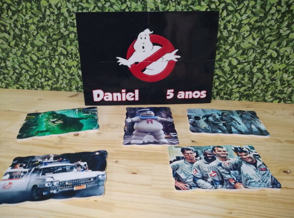 Caça Fantasmas Kit de Parede Peças Pronta Entrega