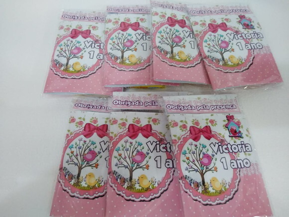 Caderninho Jardim Encantado Personalizado Pronta Entrega
