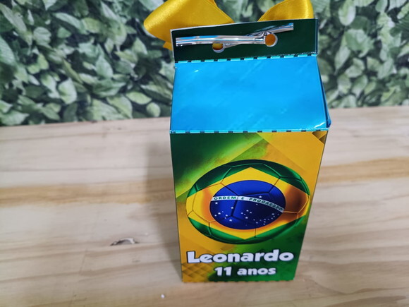 Caixa Milk Brasil Copa 2026 Personalizada