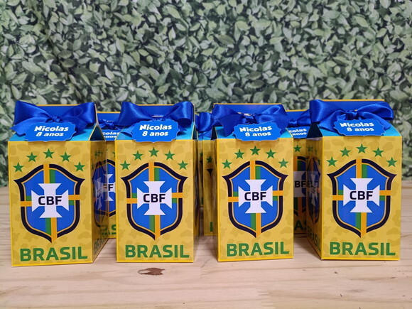 Caixa Milk Personalizada Pronta Entrega Copa 2026