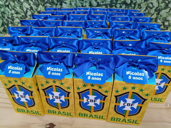 Caixa Milk Personalizada Pronta Entrega Copa 2026