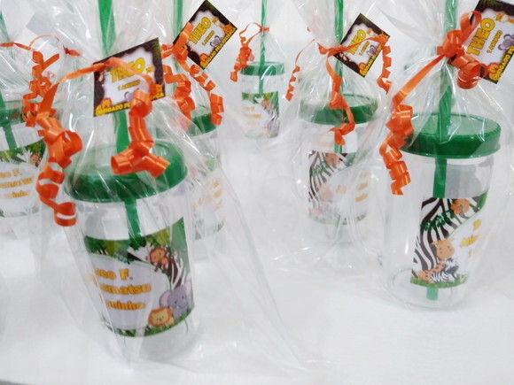 Caneca Personalizada e Embalado Safari Pronta Entrega