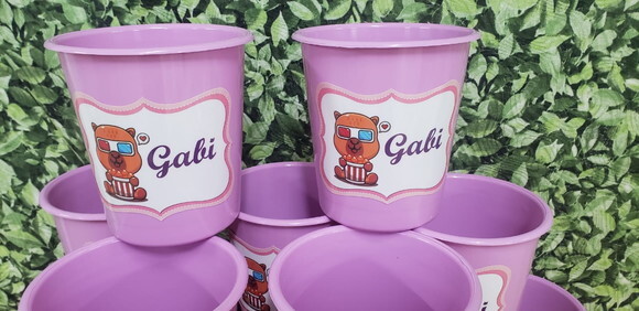 Capivara Baldinho 1 Litro Personalizado Pronta Entrega